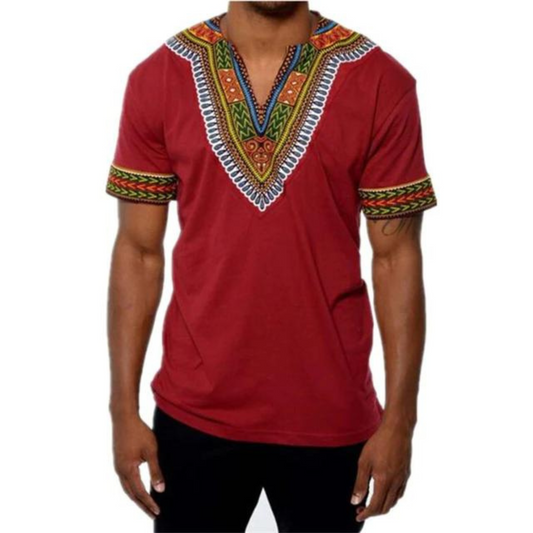 African Tribal Dashiki - Short Sleeve